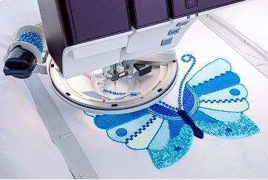 Bead sewing on the Pfaff creative icon 2