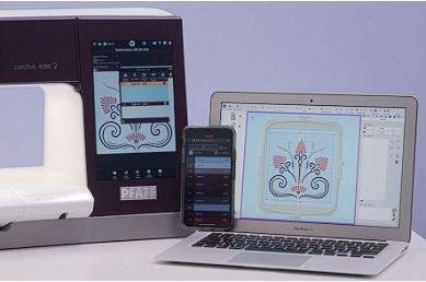 mySewnet on Pfaff machines