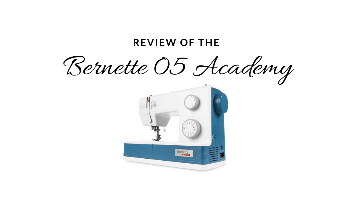 Bernette 05 academy sewing machine