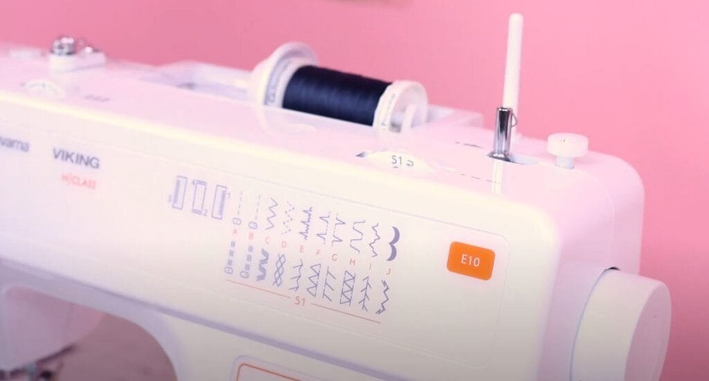 Husqvarna Viking E10 Sewing Machine Stitches