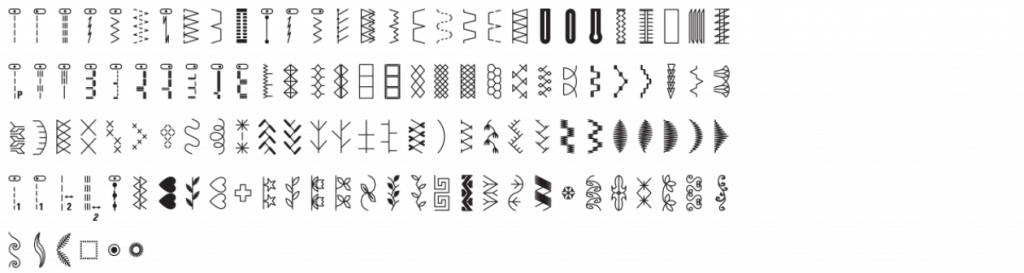 bernette 38 Stitch Pattern