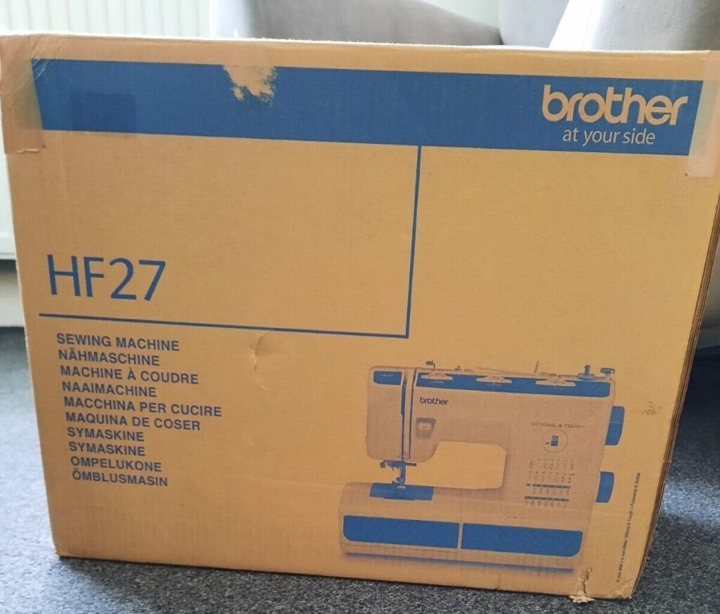 Brother HF27 Strong and Tough Heavy Duty Sewing Machine Box