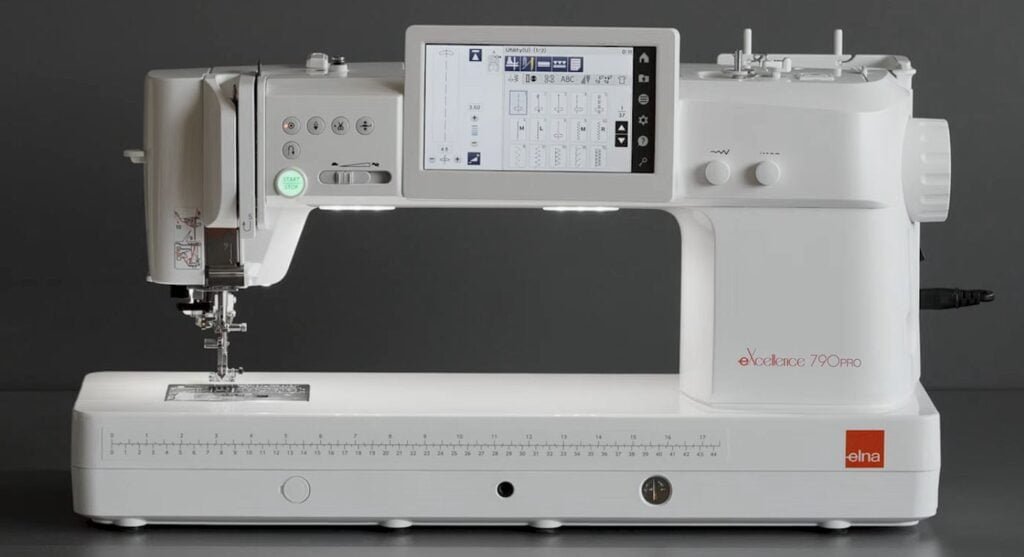 Elna Excellence 790 Pro Sewing and Quilting Machine