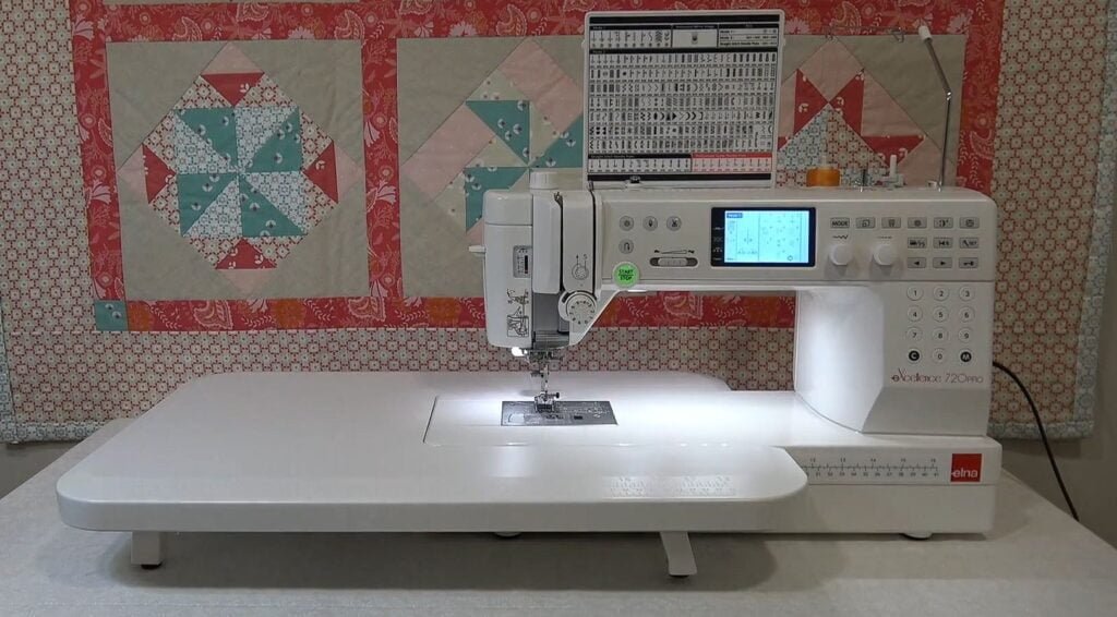 Elna eXcellence 720 Pro Sewing & Quilting Machine