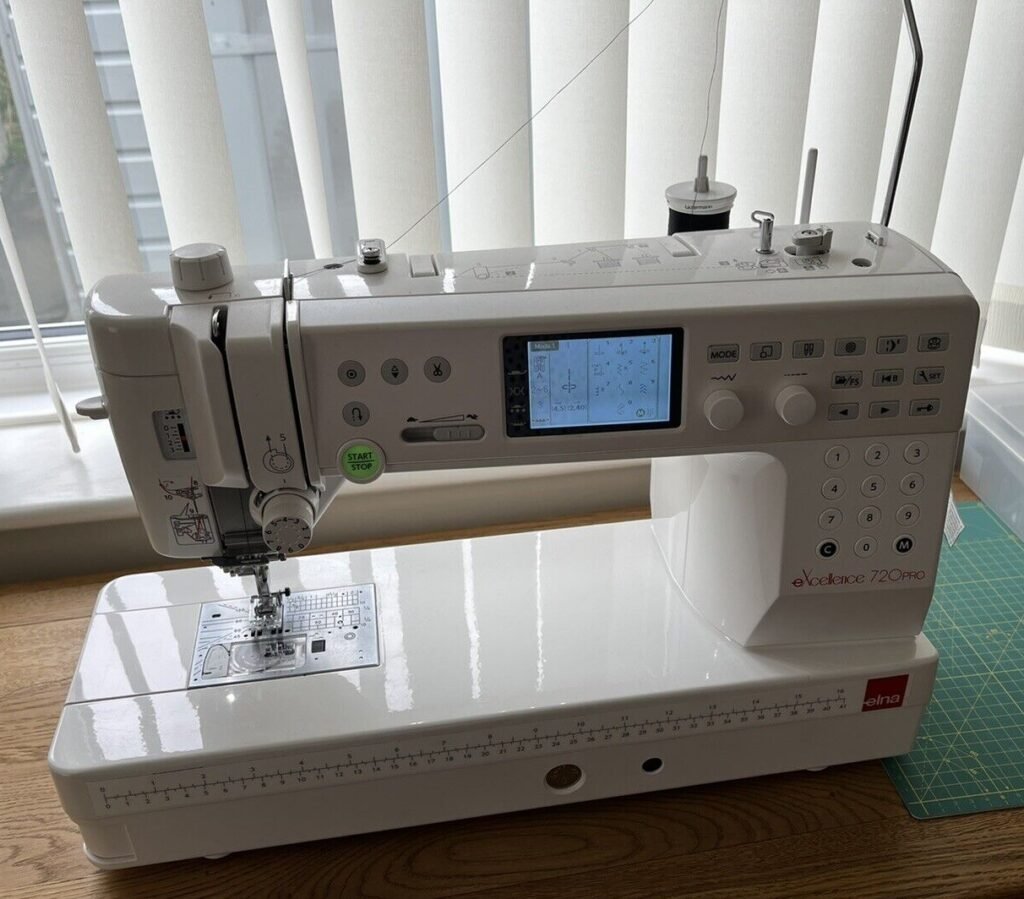 Elna eXcellence 720 Pro Sewing and Quilting Machine