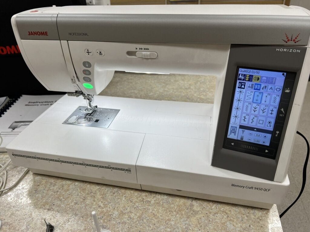 Janome Horizon Memory Craft 9450 Professional
