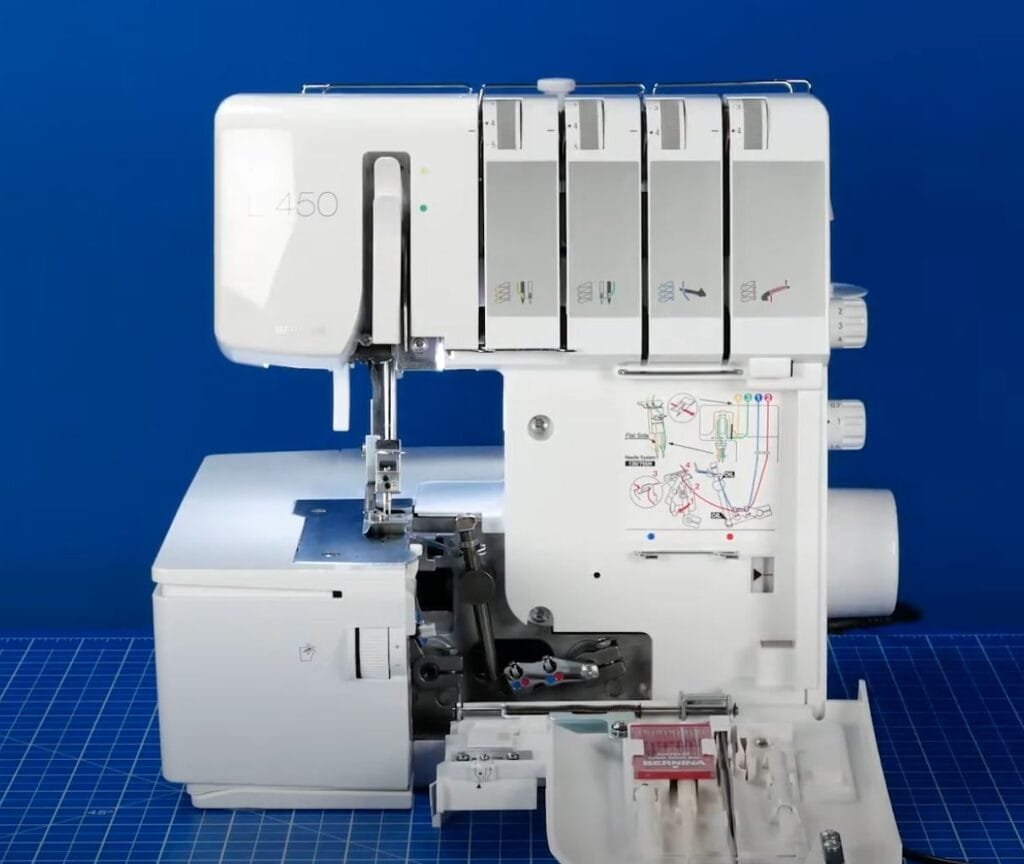Bernina L 450 Overlock Sewing Machine Threading
