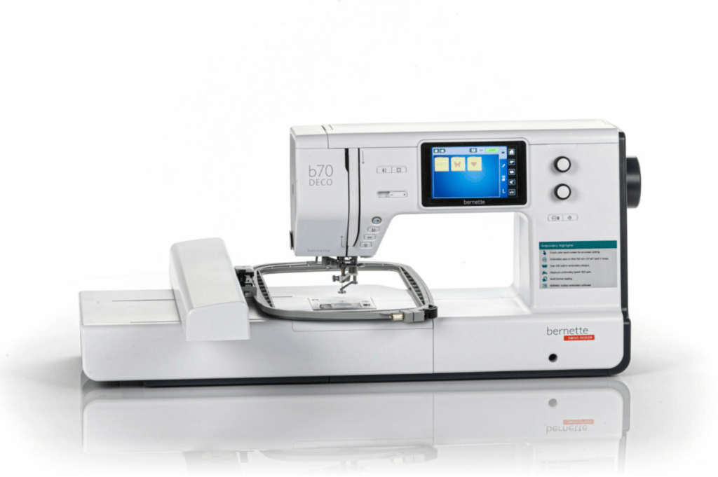 Bernette 70 Deco Embroidery Machine