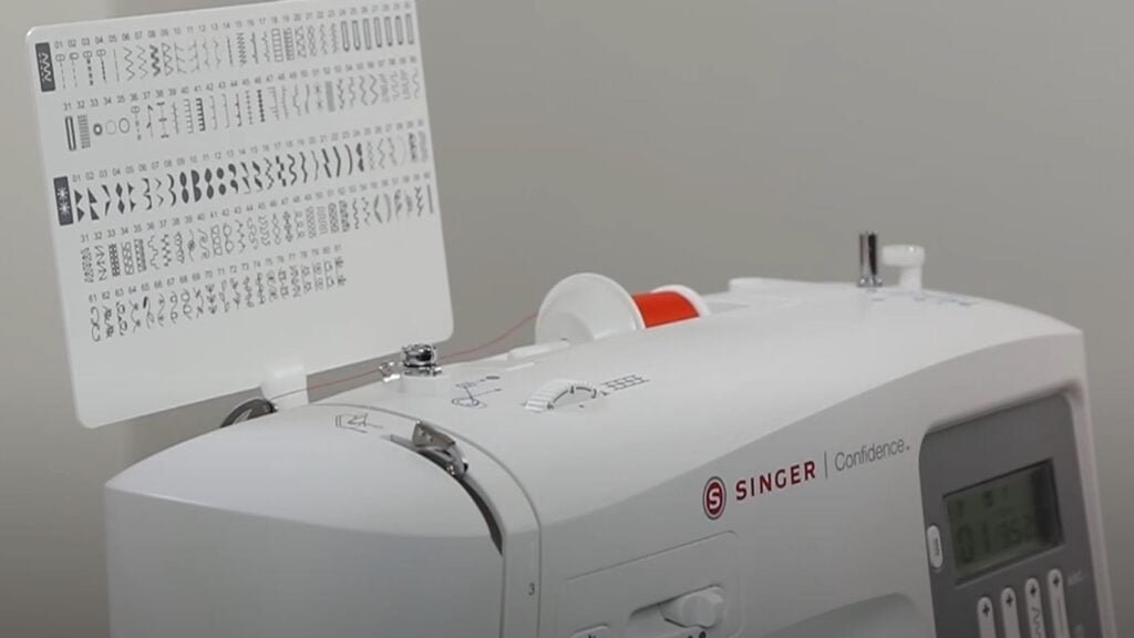 Singer Confidence 7640 Sewing Machine Stitch Pattern