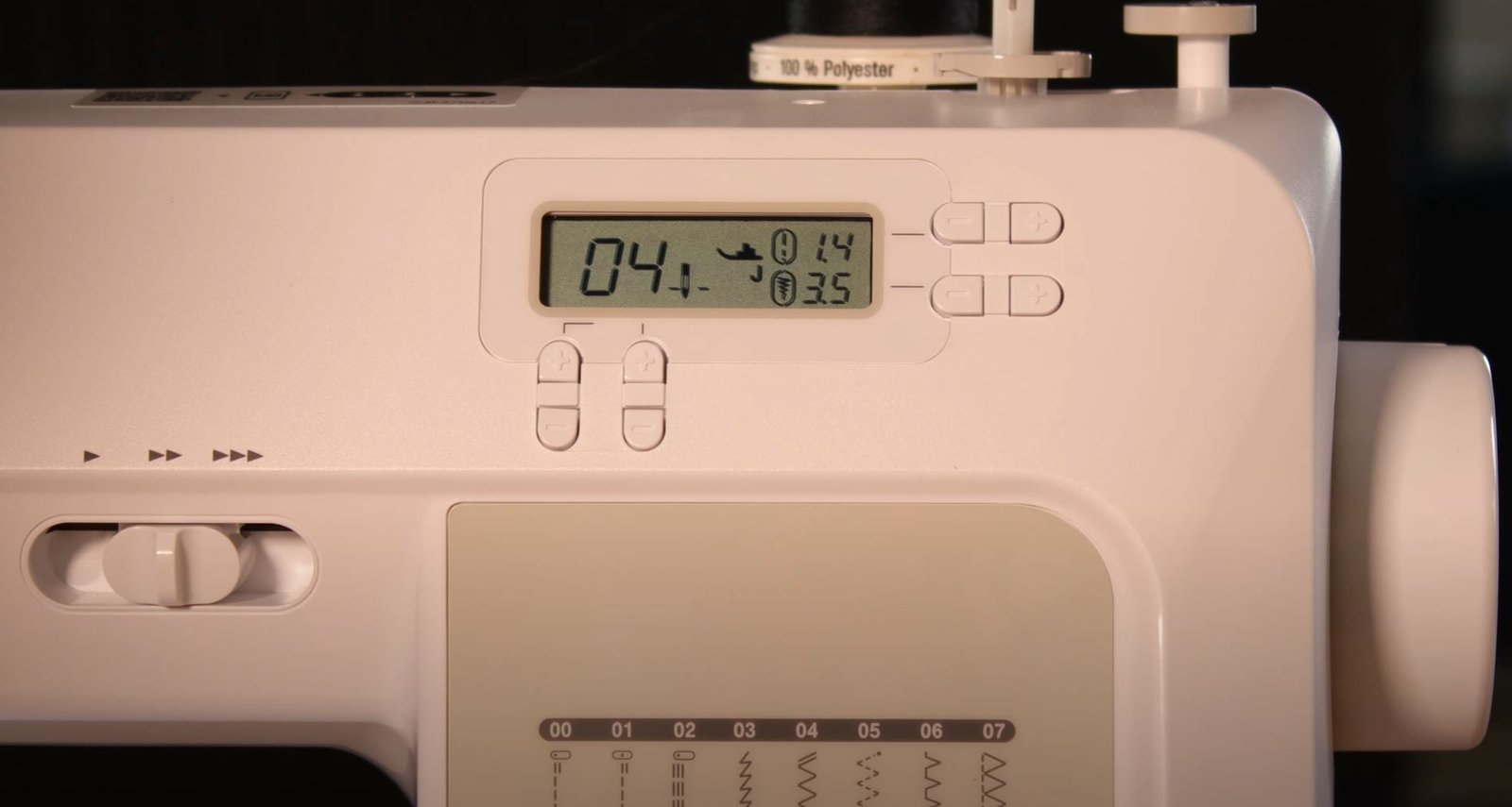 Brother SH40 Sewing Machine LCD Screen