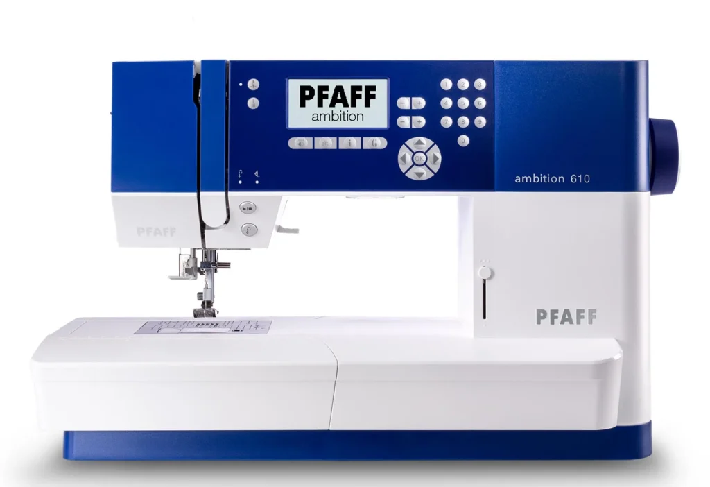 Pfaff Ambition 610 sewing machine with IDT system